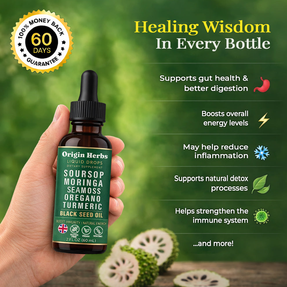 100% Organic 10 in 1 Soursop Extract Drops