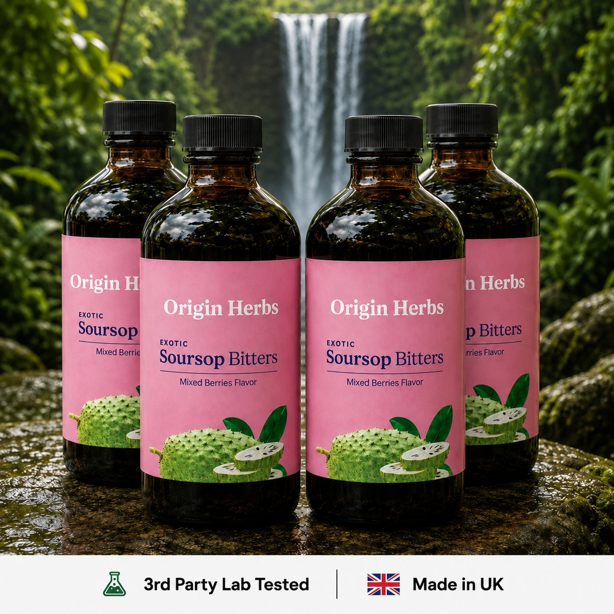 Soursop Bitters Mixed Berries