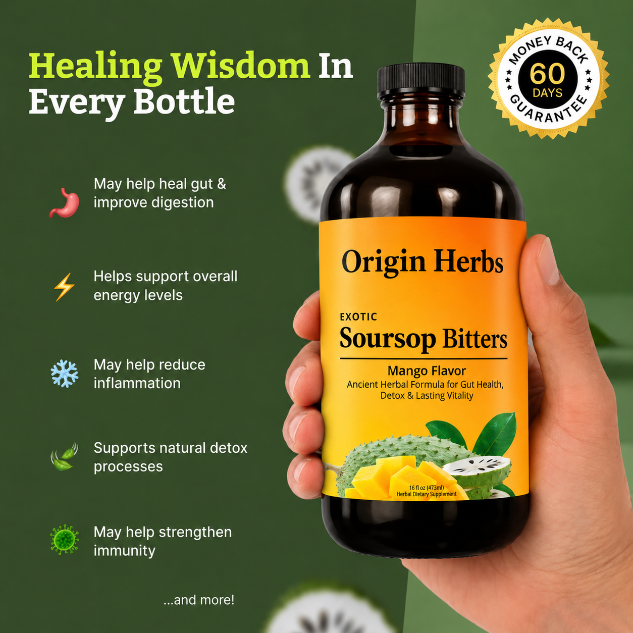 Soursop Bitters Mango