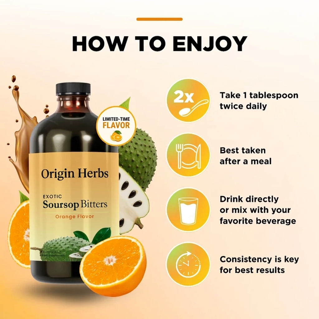 Soursop Bitters Orange