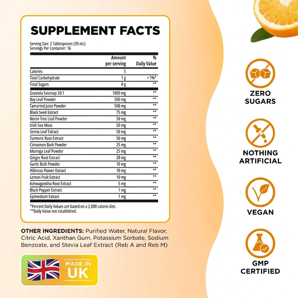 Soursop Bitters Orange