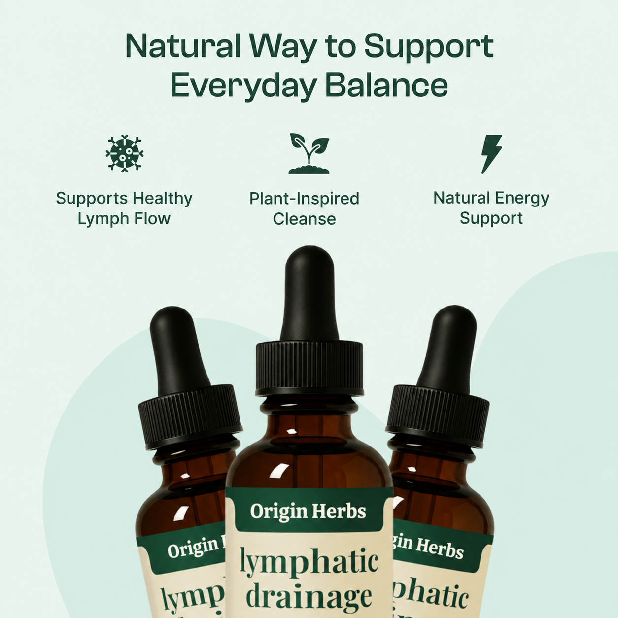 Origin Herbs Lymphatic Drainage Drops